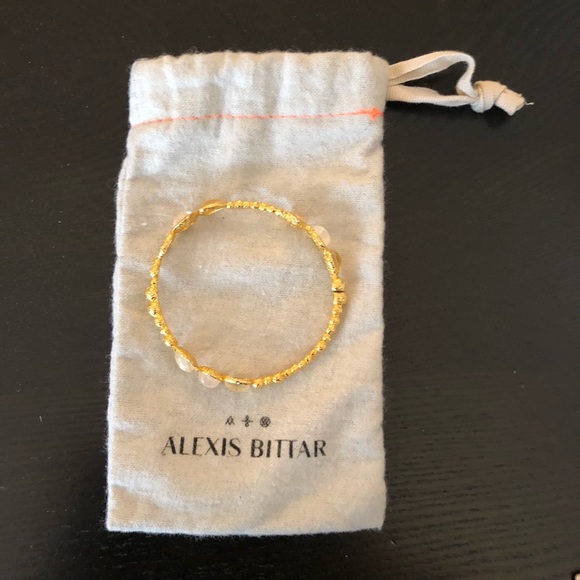 Alexis Bittar jeweled bangle bracelet - Picture 4 of 5